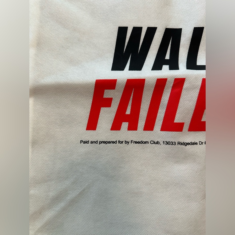 Minnesota Tim Walz Failed Back Pack RARE - Picture 2 of 4
